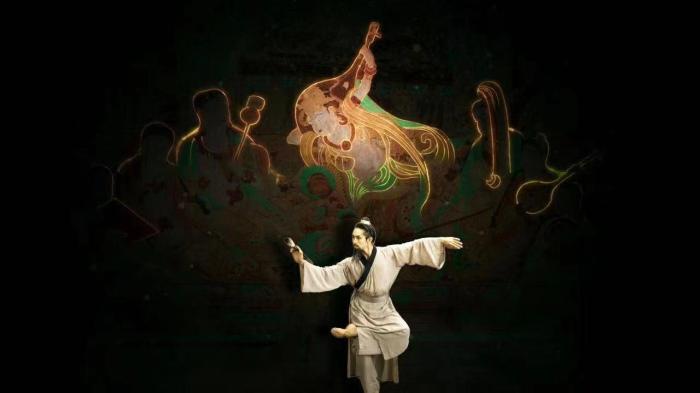 图为纪录电影《穿越丝路的花雨》剧照。 甘肃演艺集团供图 图为纪录电影《穿越丝路的花雨》剧照。 甘肃演艺集团供图
