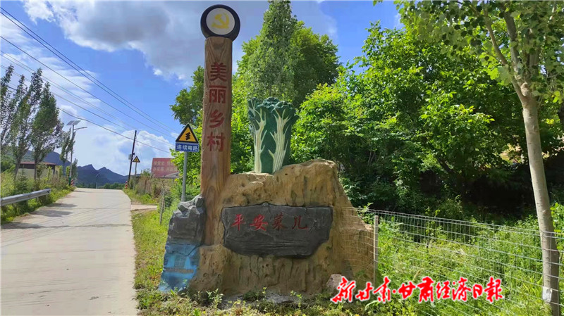 盐井镇菜儿村美丽乡村建设中创建的小景观
