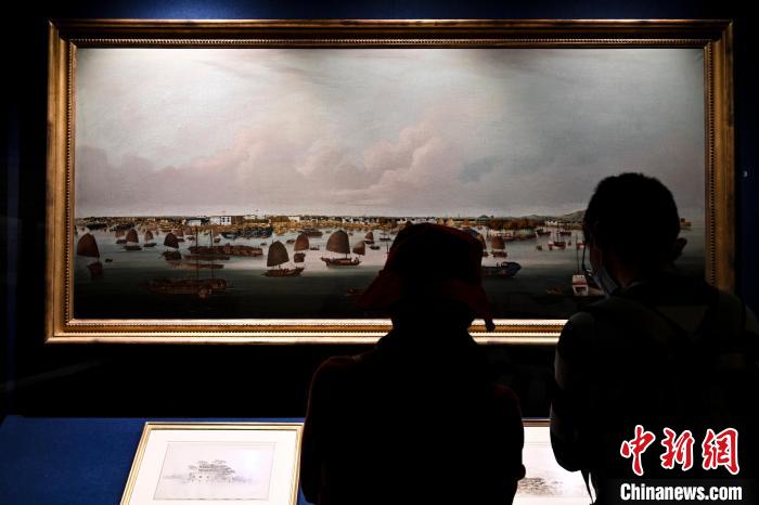 中西绘画技法调适140件（套）外销画亮相广东省博物馆