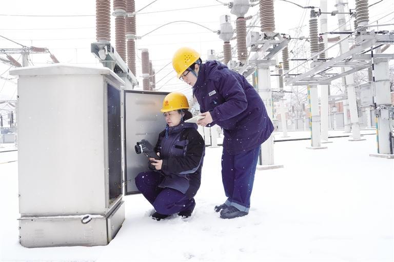 应对降雪天气 物资供应充足 市民用电无忧