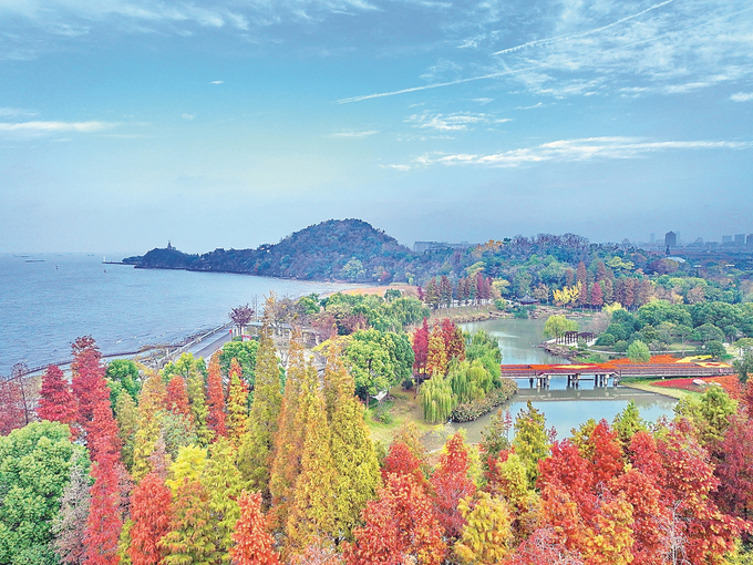 南通五山地区如今美景如画。 许丛军 摄 南通五山地区如今美景如画。 许丛军 摄