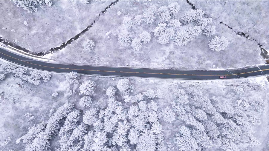 甘肃榆中:春雪润兴隆【2】