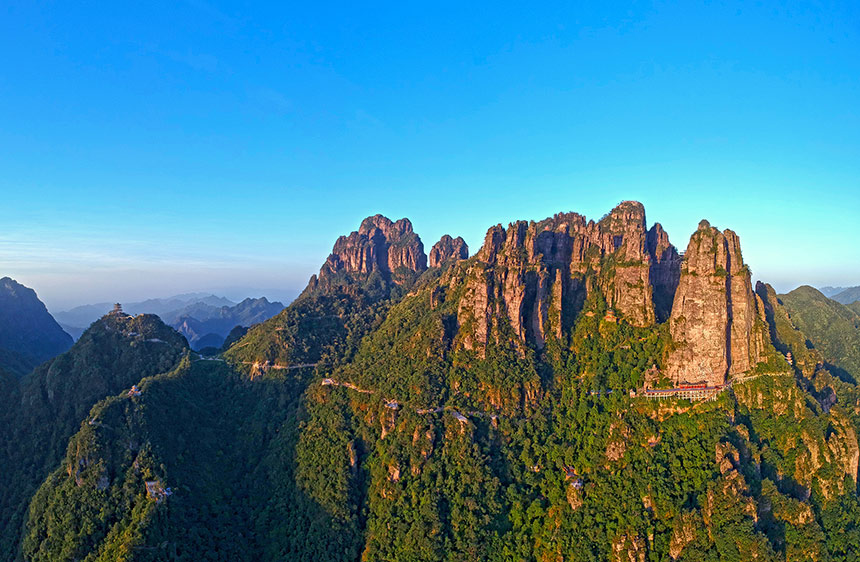 北帝山旅游区。贵港日报社供图