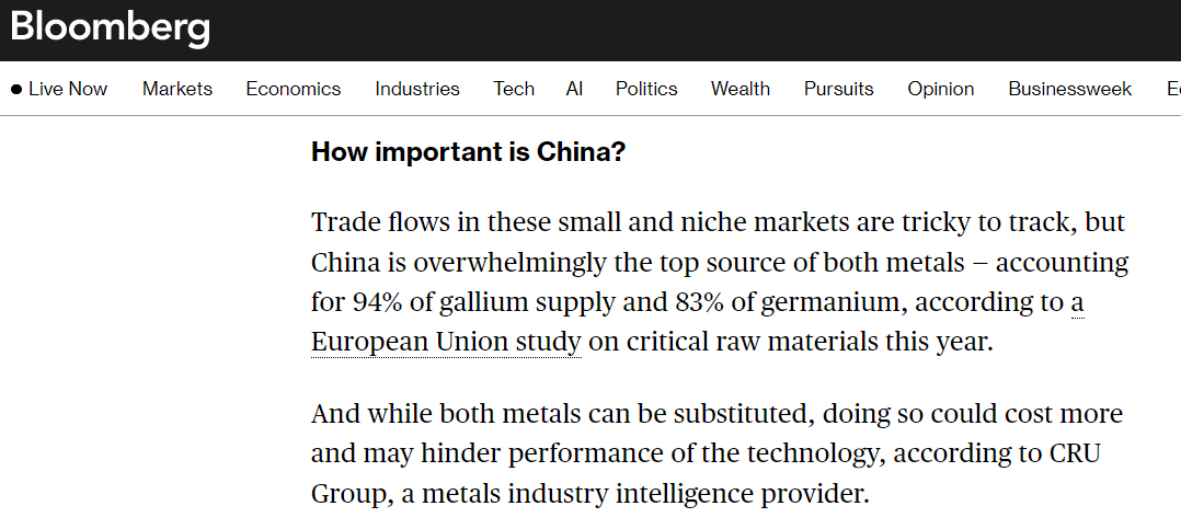 【中国那些事儿】海外专家评出口管制重要原材料 ：取代中国是一种“幻想”