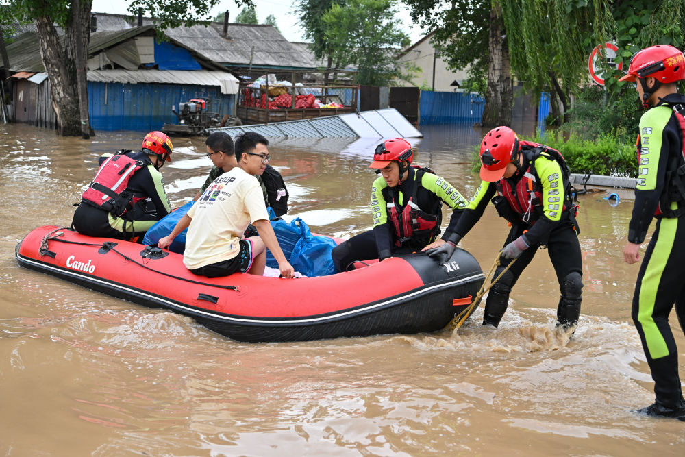 闻汛而动、暖心安置、合力重建——黑龙江全力打赢防汛救灾“遭遇战”“主动仗”