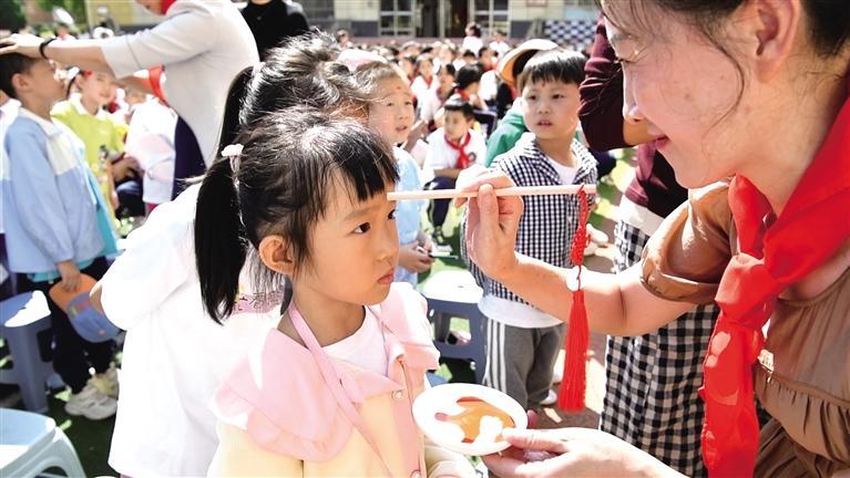 兰州中小学开学典礼别开生面_箐箐校园