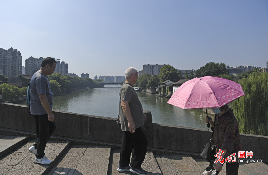 【诗画江南迎亚运】杭州桥西历史文化街区亚运氛围正浓 【诗画江南迎亚运】杭州桥西历史文化街区亚运氛围正浓