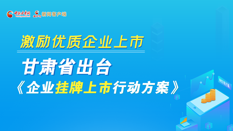 图解丨@甘肃企业 关于挂牌上市的扶持政策快来了解！