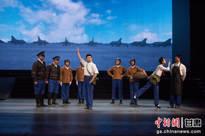 图为甘肃原创音乐剧《风花雪月》演出剧照。(资料图)潘禹辰 摄 图为甘肃原创音乐剧《风花雪月》演出剧照。(资料图)潘禹辰 摄