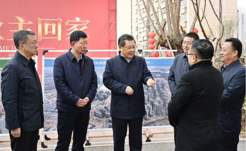 任振鹤在兰州市调研保交楼和冬季供暖工作