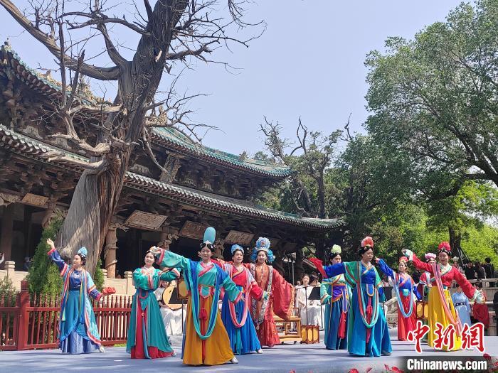 晋祠国风文化节(资料图)。高雨晴 摄 晋祠国风文化节(资料图)。高雨晴 摄