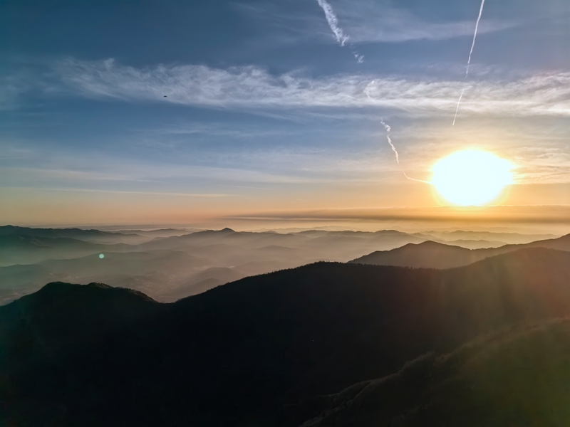 宁夏六盘山“第一缕阳光”。固原市委宣传部供图