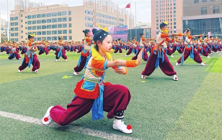 兰州市城关区举行儿童青少年综合运动会