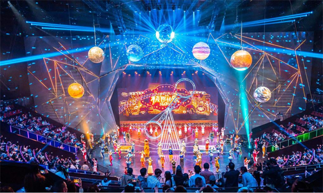 演出现场。受访者供图 华龙网发