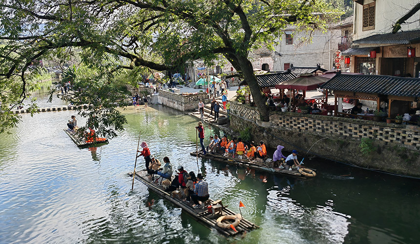 湖北咸安:畅游桂花林 寻香生态游