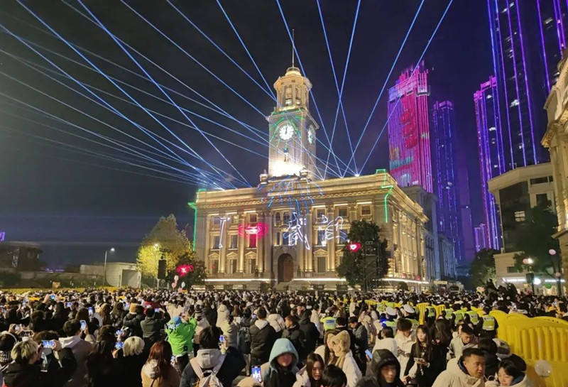 光影江汉关,美出圈。