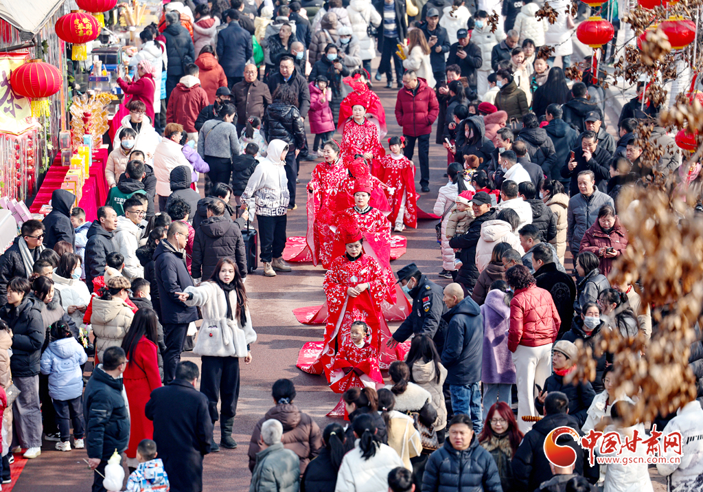 春节期间，甘肃省重点监测零售企业实现销售额2.87亿元