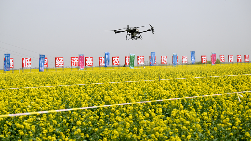 2025数字中国创新大赛·低空经济赛道农林植保场景赛在宁县举行