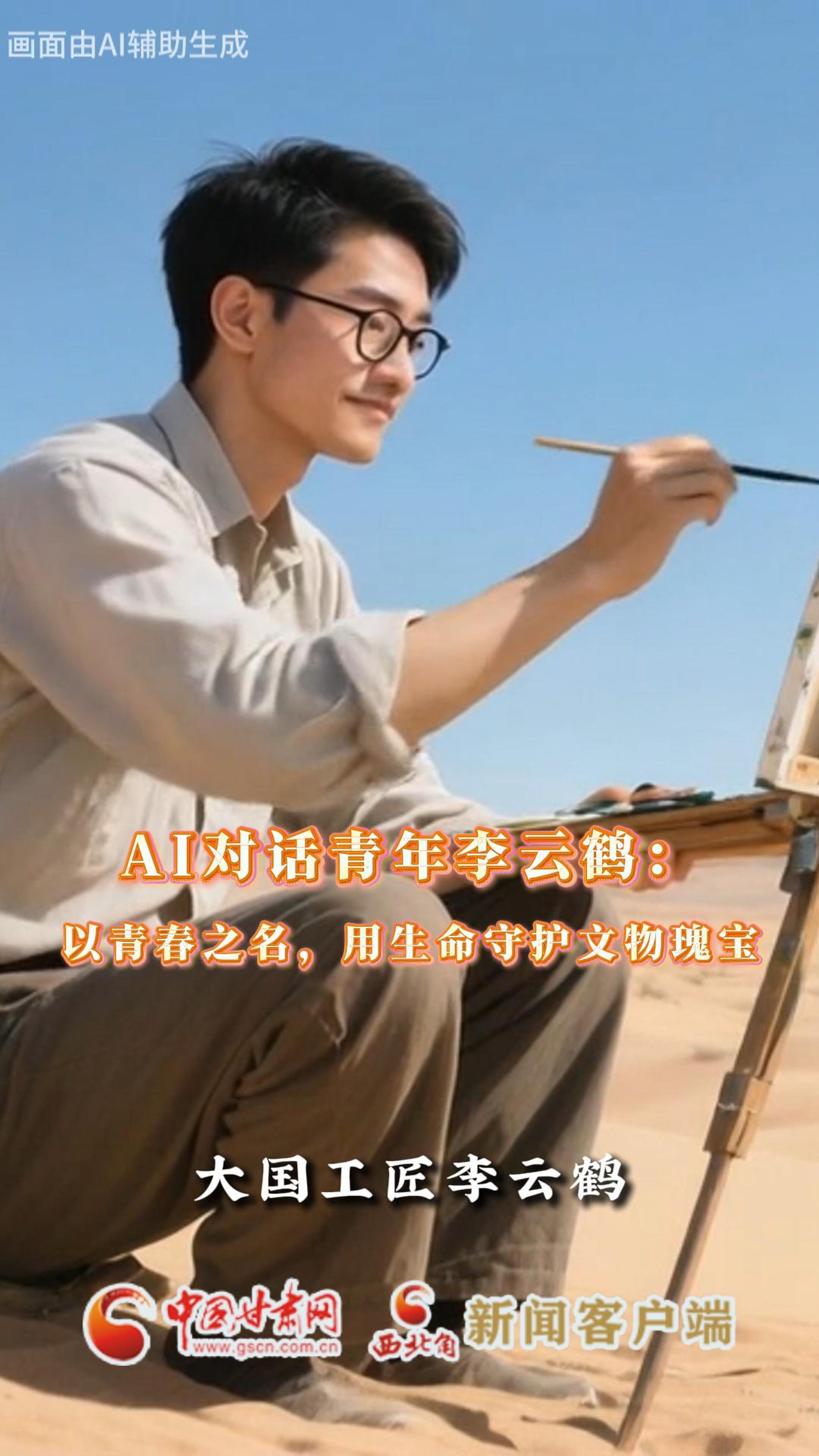 AI对话青年李云鹤：以青春之名，用生命守护文物瑰宝