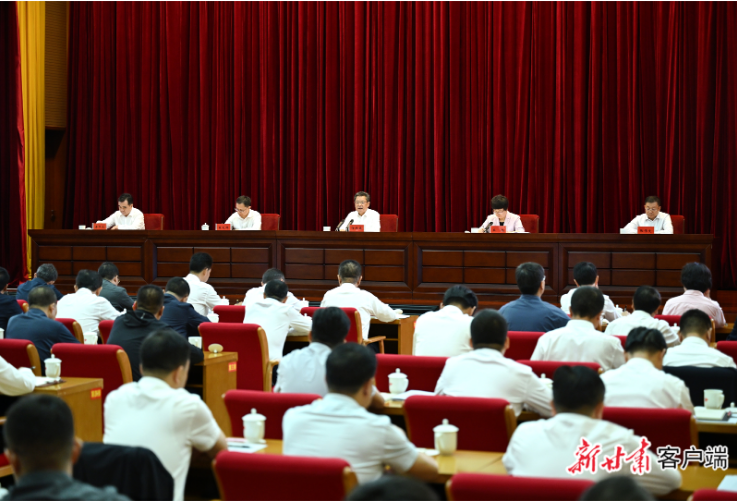省生态及地质灾害避险搬迁工作领导小组第十二次会议暨工作推进会召开