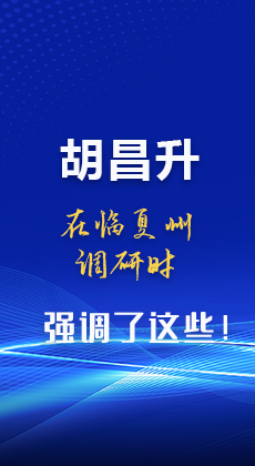 图解|胡昌升在临夏州调研时强调了这些！