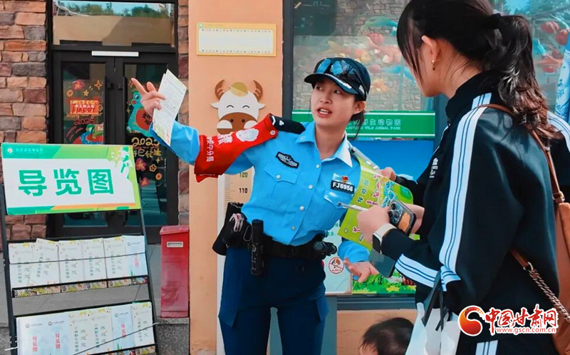 陇拍客丨“剑兰中队”假期显担当：科技护航 守护游与安