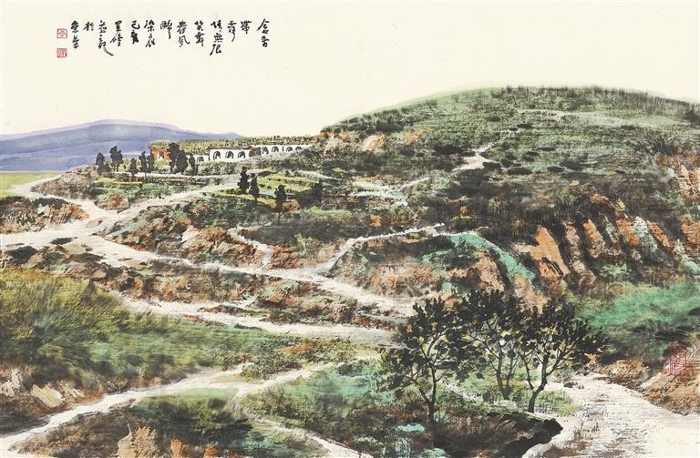 “中国精神”二十四节气·诗书画乐作品巡展敦煌站作品选登