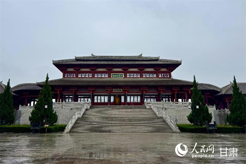 皇甫谧文化园。人民网记者 焦隆摄 皇甫谧文化园。人民网记者 焦隆摄