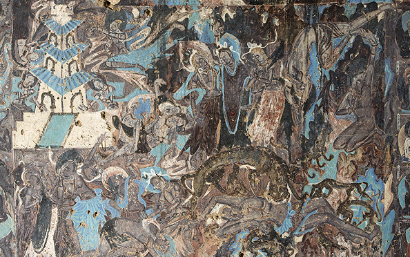 何以中国·壁画里的中国｜《萨埵太子本生》壁画里的叙事美学范本