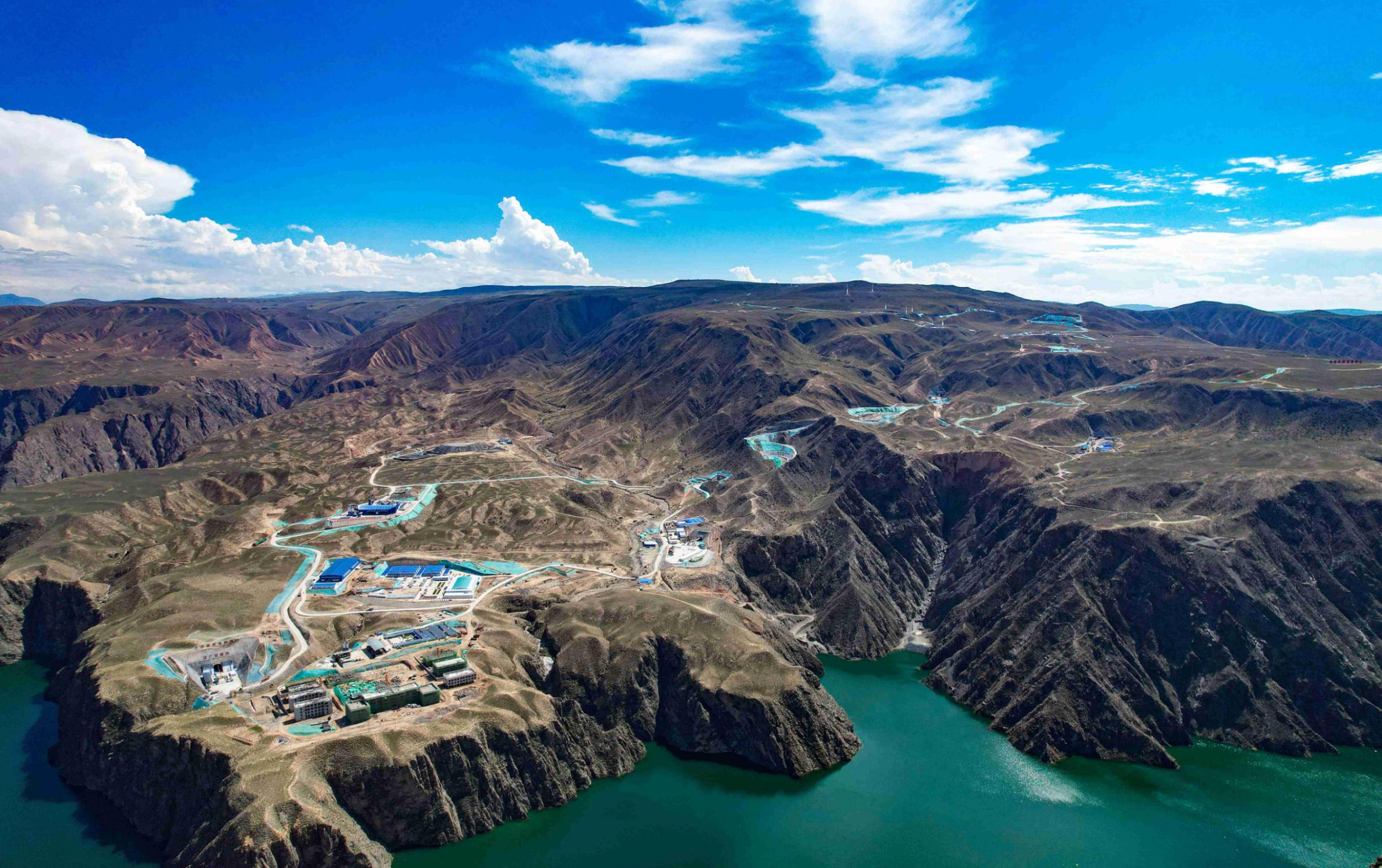 青海哇让抽水蓄能电站。魁占良摄