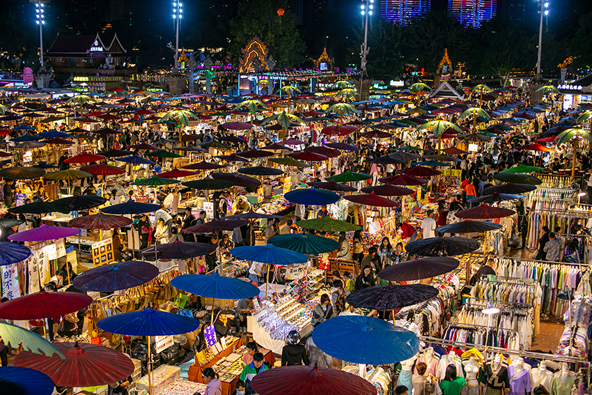 西双版纳星光夜市