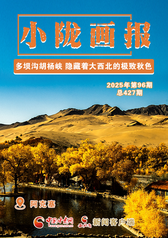 【小陇画报·427期】多坝沟胡杨峡 隐藏着大西北的极致秋色