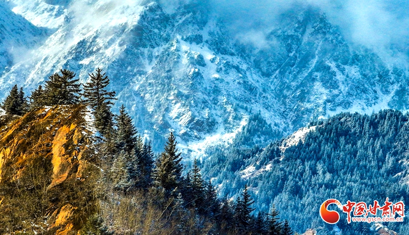 陇拍客丨雪落祁连山 壮美入画来