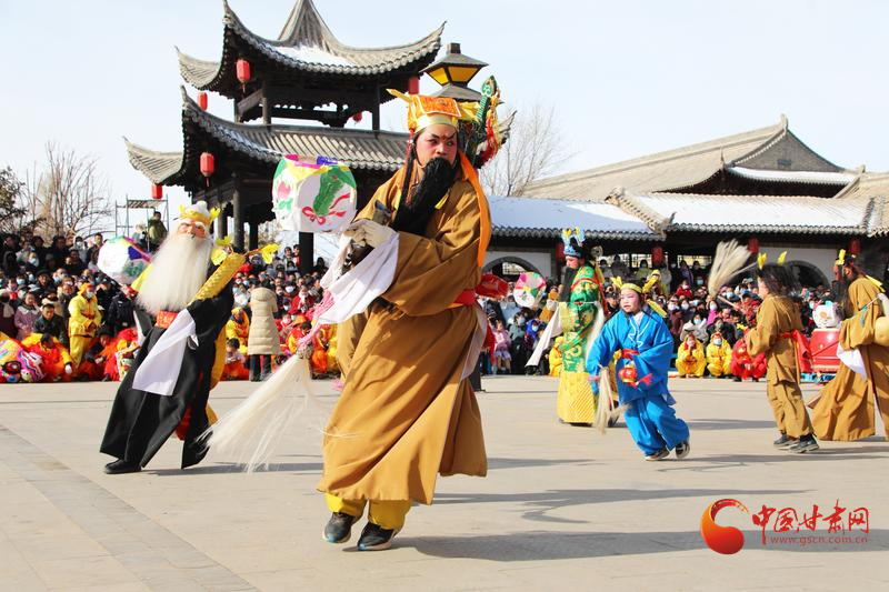 张掖民乐八仙灯会