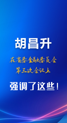 图解|胡昌升在省委金融委员会第三次会议上强调了这些！
