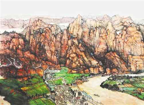 【视点】河岳丹青 陇原诗画