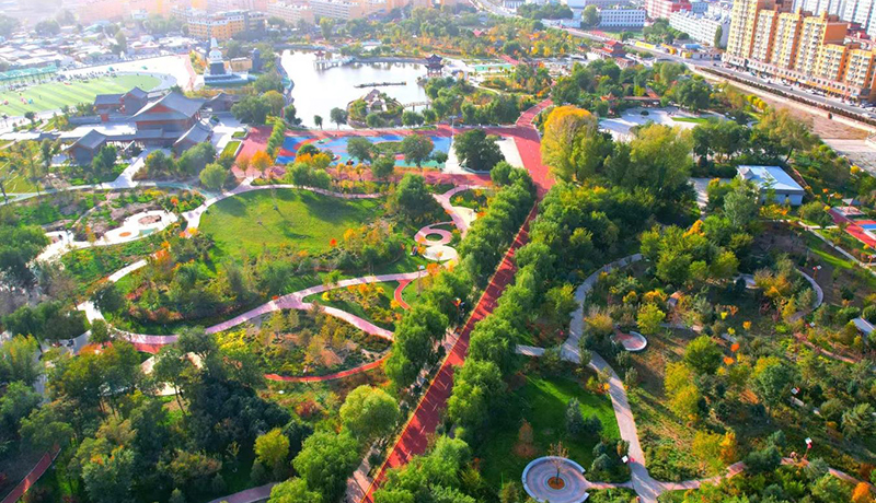 山丹：点亮“生态底色”