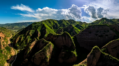 漳县：揭密九居谷最美丹霞奇观