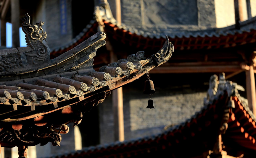 张掖：木塔沐晨光