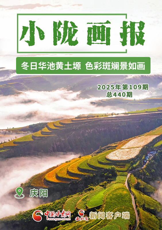 【小陇画报·440期】冬日华池黄土塬 色彩斑斓景如画