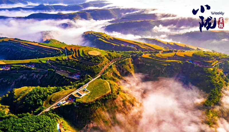 【小陇画报·440期】冬日华池黄土塬 色彩斑斓景如画