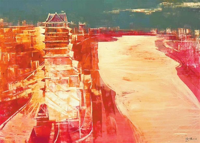 【视点】长河奔流 彩墨传神