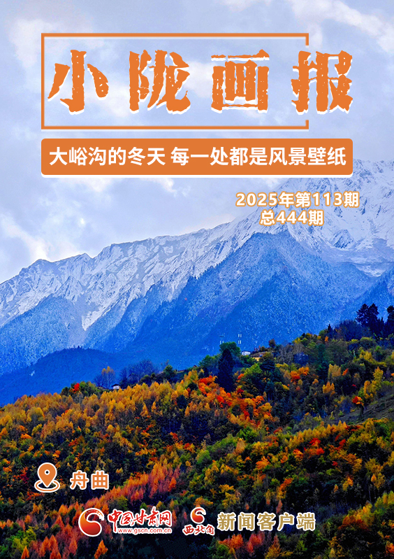 【小陇画报·444期】舟曲:大峪沟的冬天 每一处都是风景壁纸