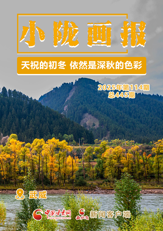 【小陇画报·445期】天祝的初冬 依然是深秋的色彩