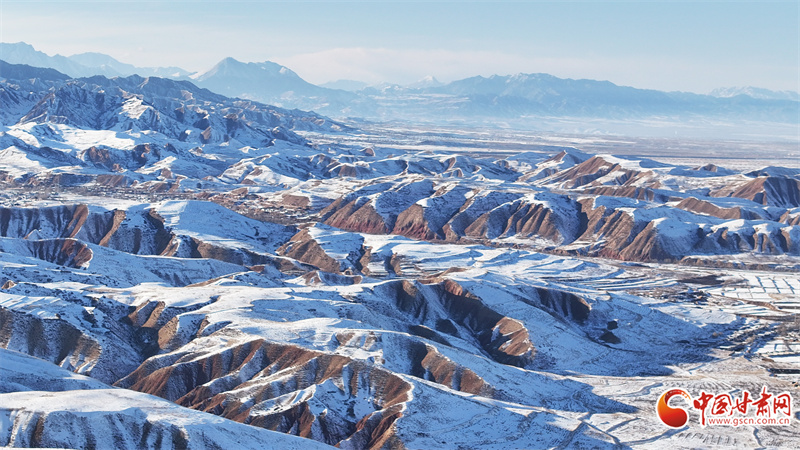 陇拍客丨雪后祁连山壮丽妖娆