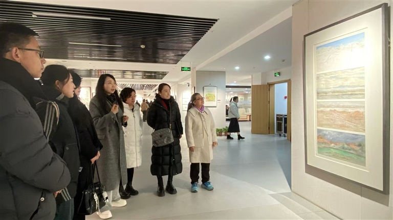 百名画家画兰州美术作品展精彩亮相