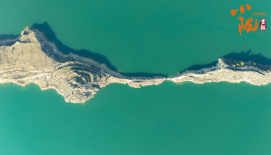 甘南九甸峡：平湖锁高峡 水墨映天地