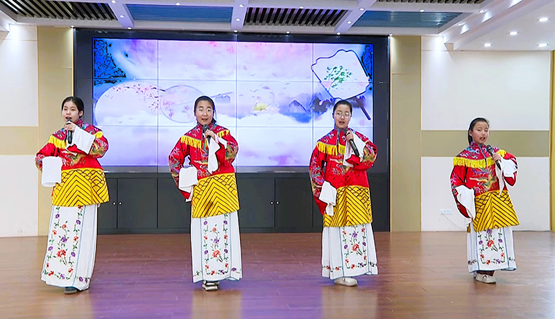 庄浪：秦腔进校园 非遗传承育新芽