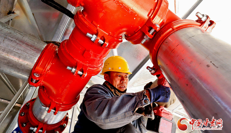 陇拍客丨高台：超级“充电宝”加紧建设