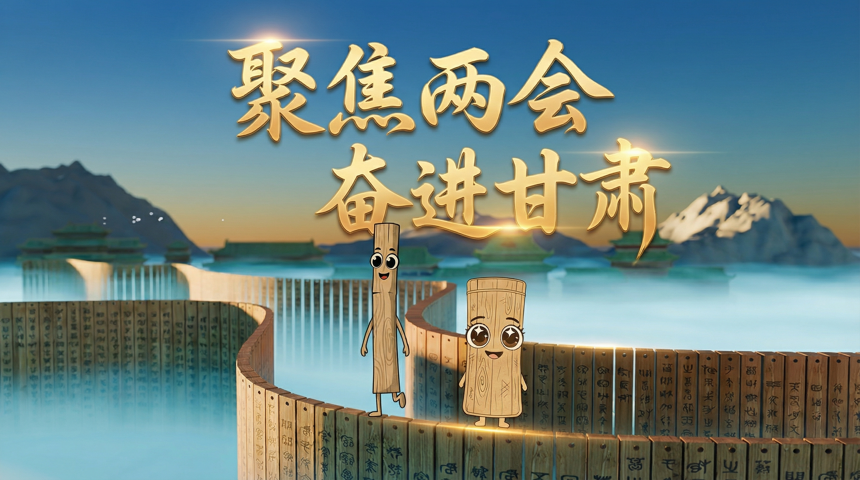 【聚焦2026甘肃两会】简“牍”两会 见证奋进甘肃